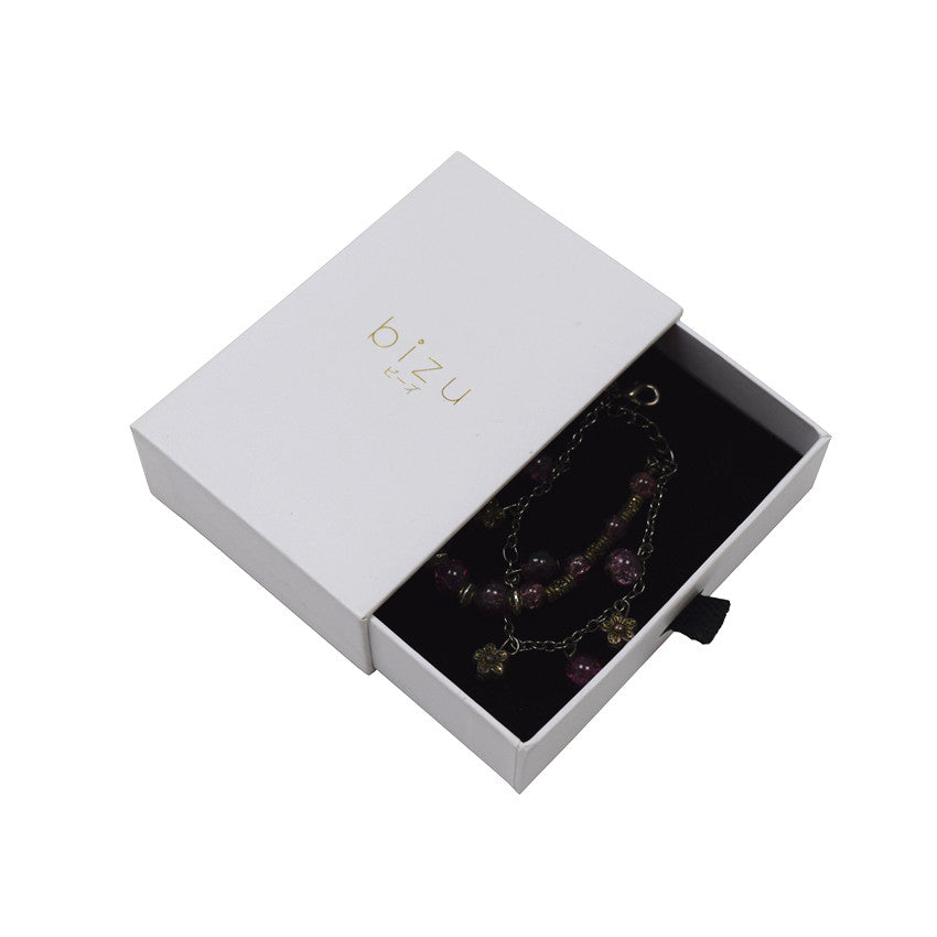Custom Gold Foiled Bracelet Gift Box