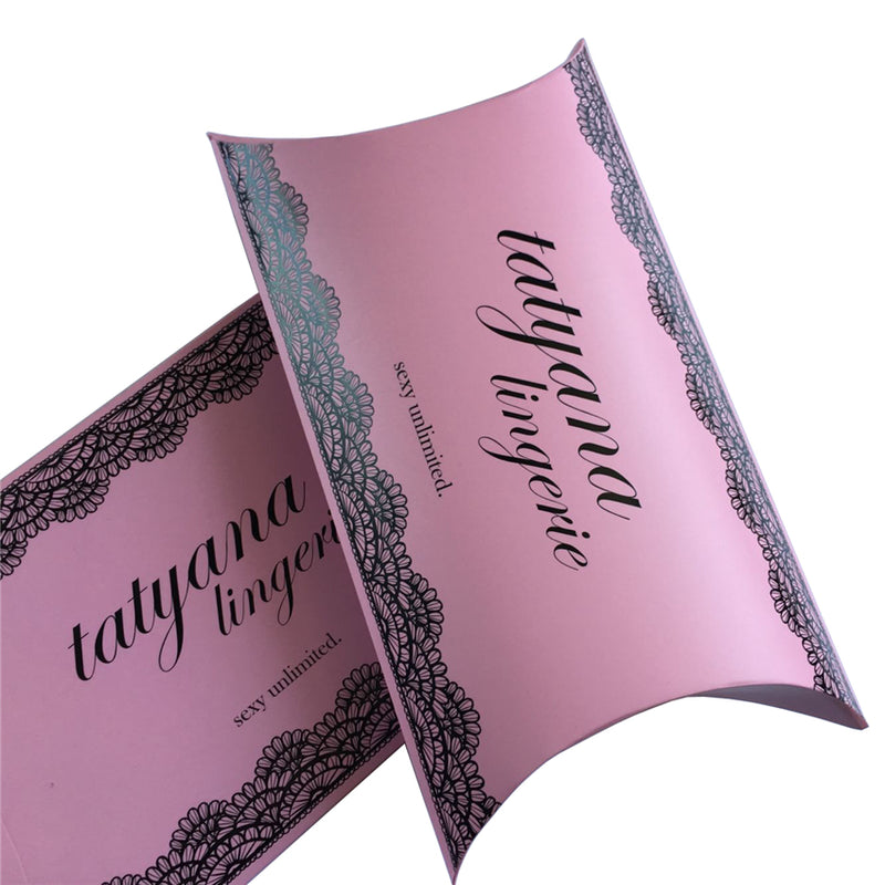 Creative Lingerie Packaging Box Pillow Box Style