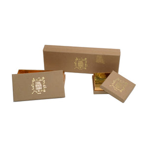 High Quality Gold Foiled Truffles Gift Box Packaging