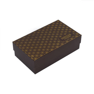 Luxe Patisserie Packaging Gold Stamped Macaron Box