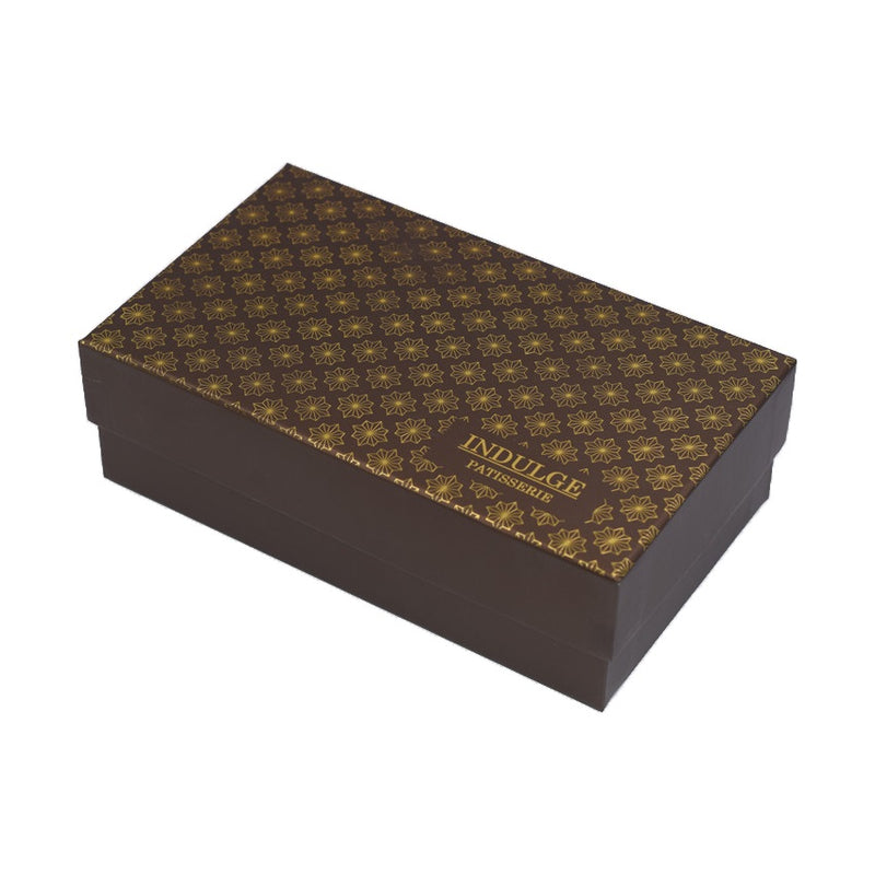 Luxe Patisserie Packaging Gold Stamped Macaron Box