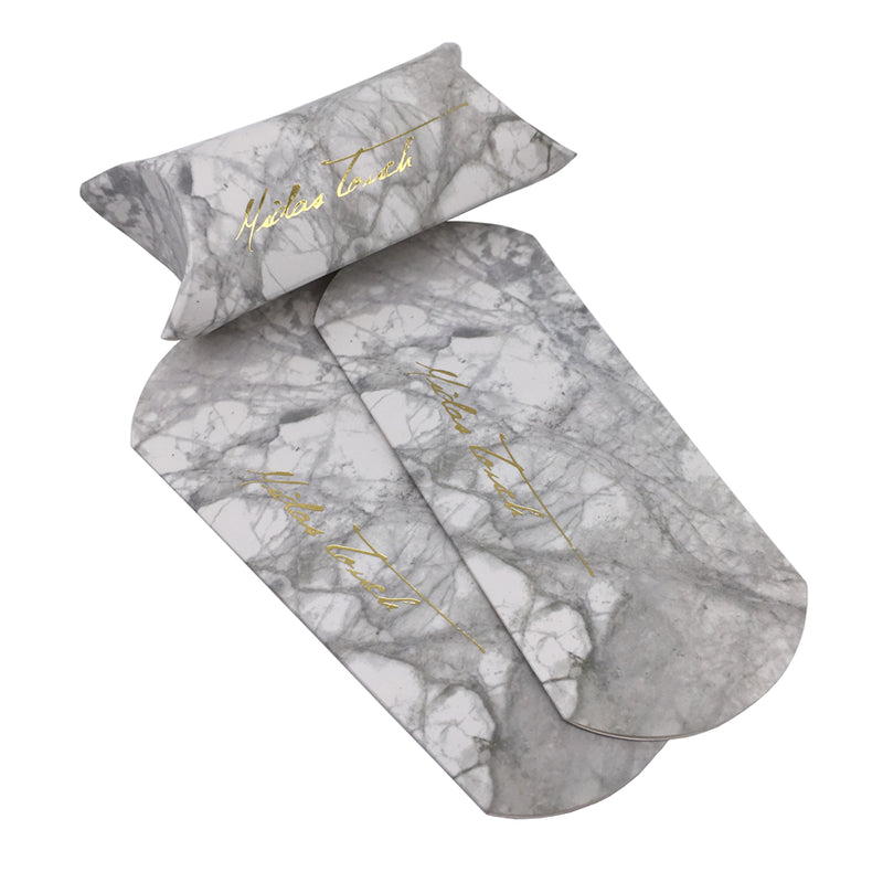 Marble Design Jewelry Gift Pillow Box
