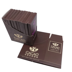 Branding Chocolate Display Counter Box for Flavoured Chocolate Bars