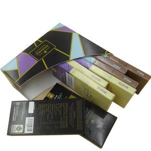 Glossy UV Stamped Custom Branded Chocolate Bar Box