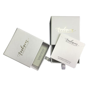 Jewelry Box with Custom Jewelry Card Inserts